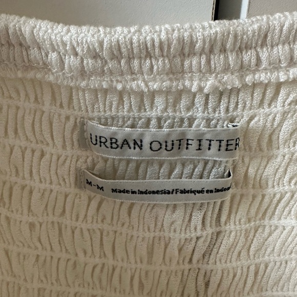 Urban Outfitters UO Violet Bishop Sleeve Flowy Cutout Blouse - Picture 5 of 5